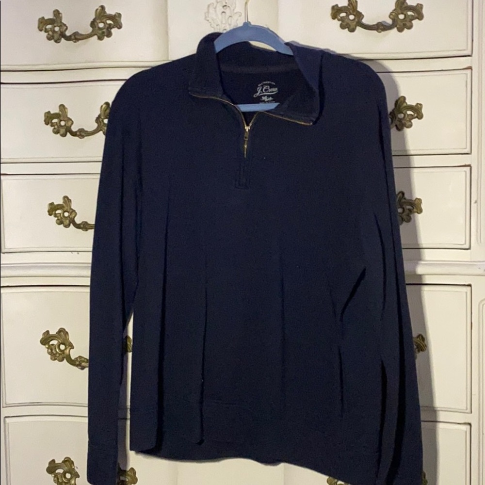 J Crew Quarter Zip Size Large